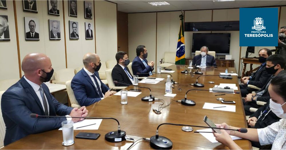 Prefeito Vinicius Claussen participa de agendas em Brasília em busca de recursos para projetos de Teresópolis