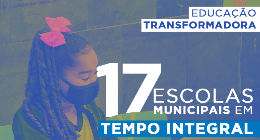 You are currently viewing Educação transformadora: 17 escolas municipais funcionarão em horário integral este ano