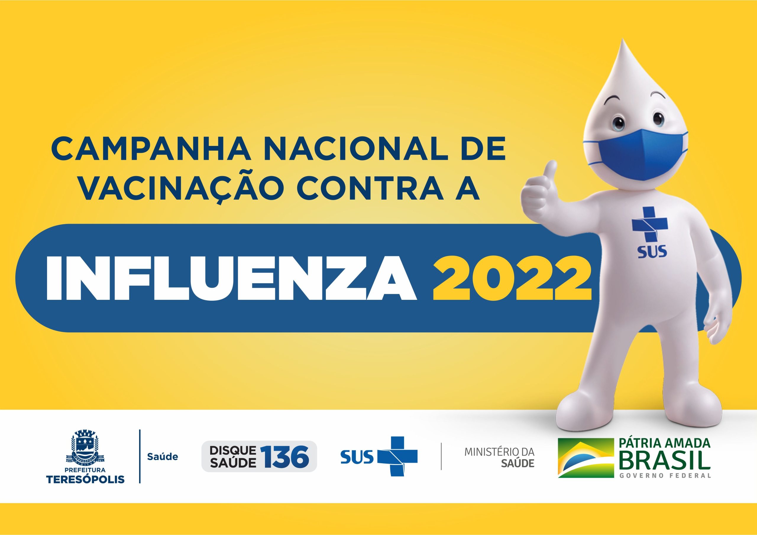 Read more about the article Teresópolis inicia segunda fase da imunização contra a Influenza, nesta segunda-feira (2)