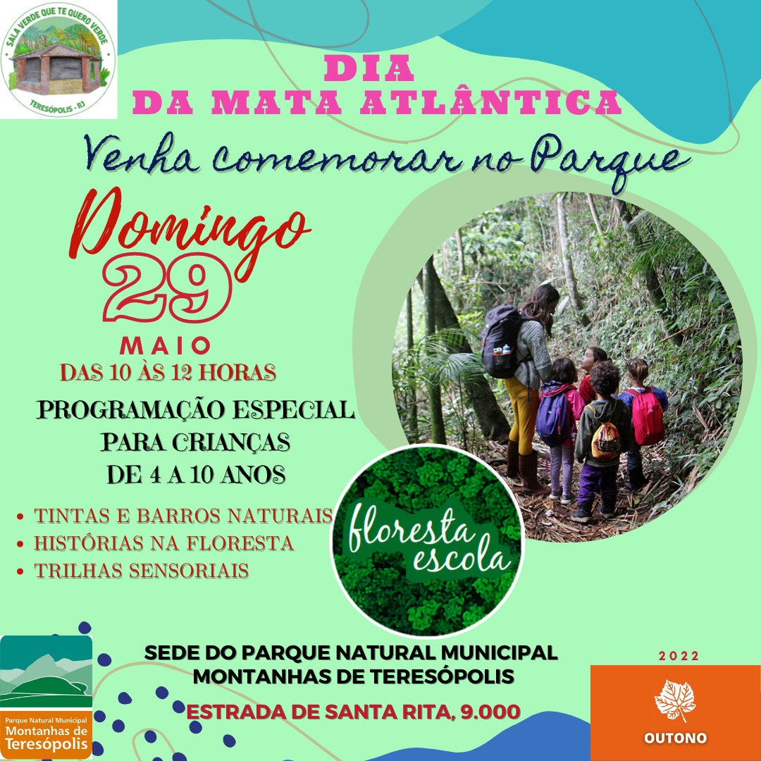 Read more about the article Dia da Mata Atlântica é comemorado com atividades para crianças no Parque Municipal Montanhas de Teresópolis