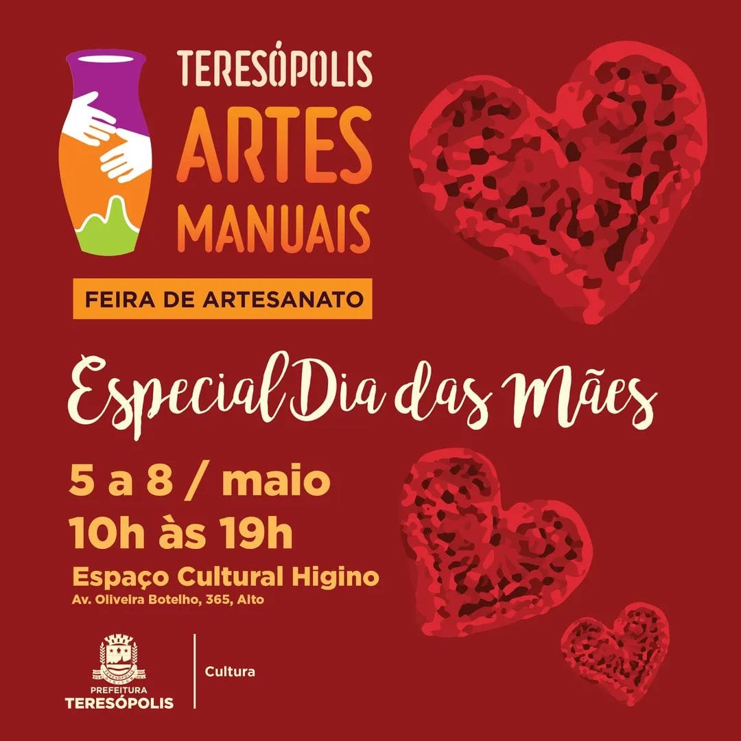 Read more about the article Feira Teresópolis Artes Manuais tem edição especial pelo Dia das Mães