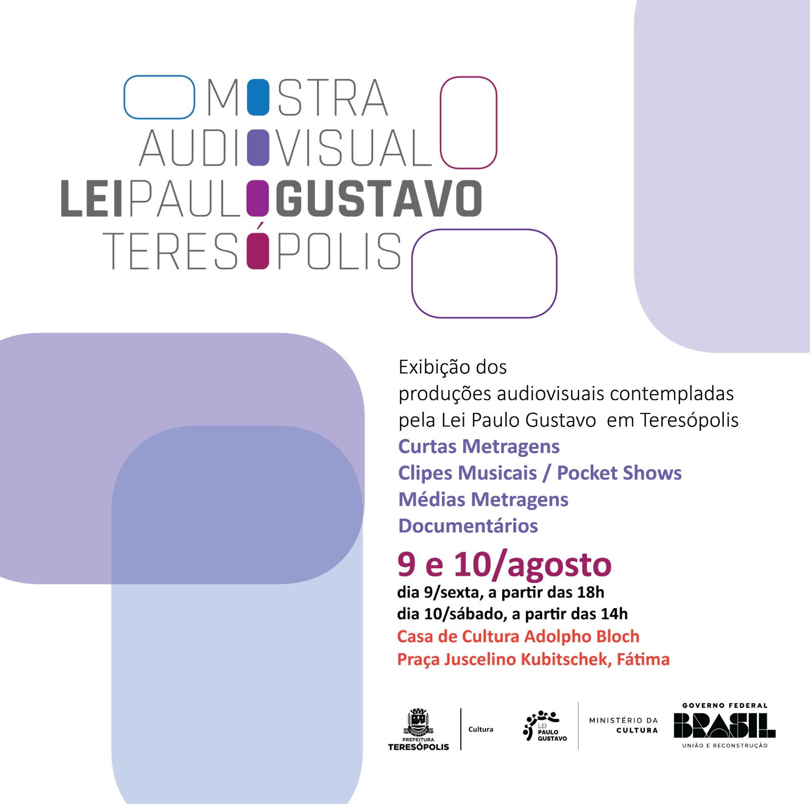 Leia mais sobre o artigo Teresópolis apresenta produções audiovisuais contempladas pela Lei Paulo Gustavo