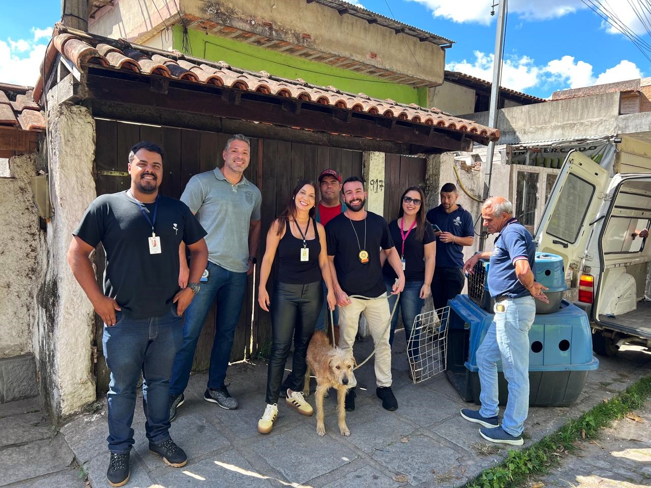 No momento, você está visualizando COPBEA e Polícia Civil resgatam cão abandonado em Teresópolis