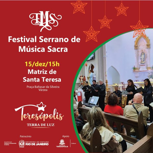 Leia mais sobre o artigo Natal 2024: Concerto Didático traz música sacra e interação a Teresópolis