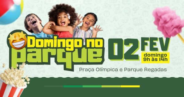 Leia mais sobre o artigo 1º ‘Domingo no parque’: evento promete muita diversão para as crianças e as famílias