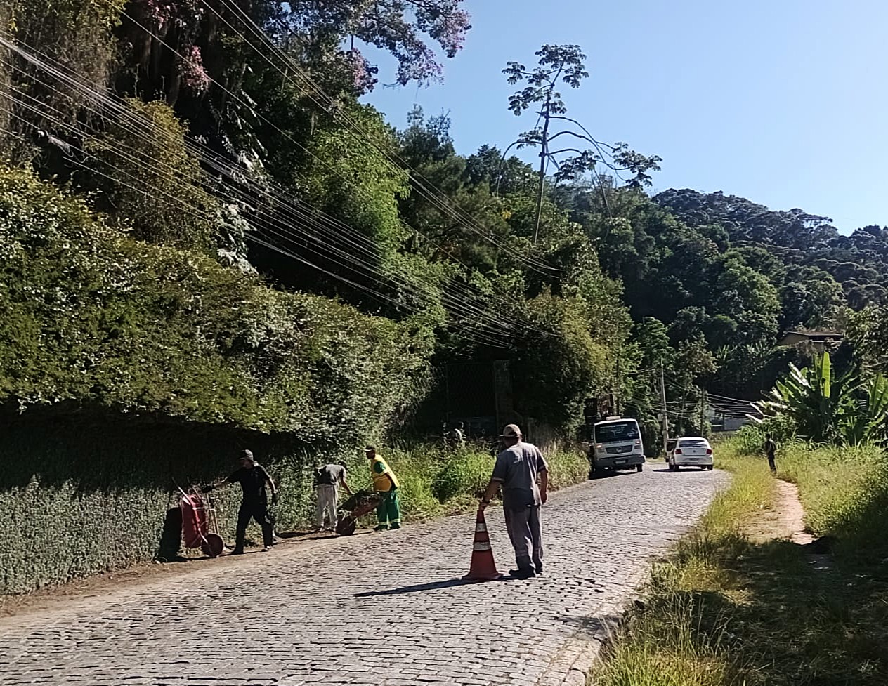 Leia mais sobre o artigo Prefeitura de Teresópolis faz manutenção geral e poda de árvores na Cascata do Imbuí