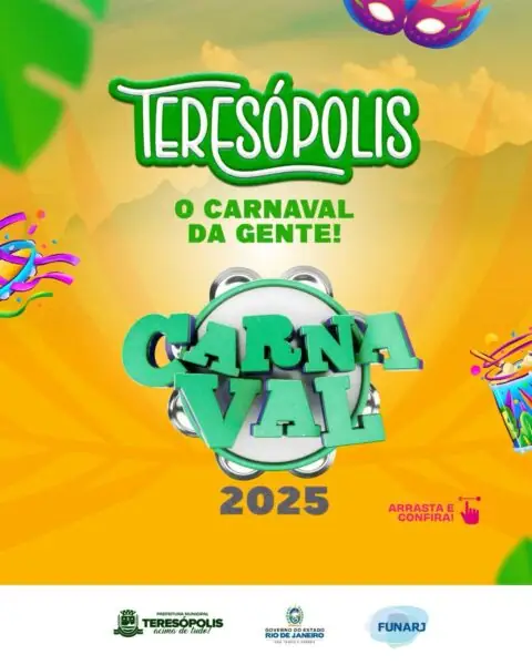 Leia mais sobre o artigo ‘Teresópolis: O Carnaval da Gente!’: Prefeitura divulga programação da folia 2025