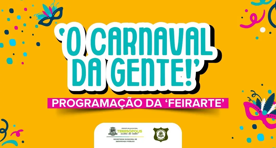 No momento, você está visualizando ‘Teresópolis: O Carnaval da Gente’ – Folia na Feirarte tem matinê, bailinho infantil e blocos