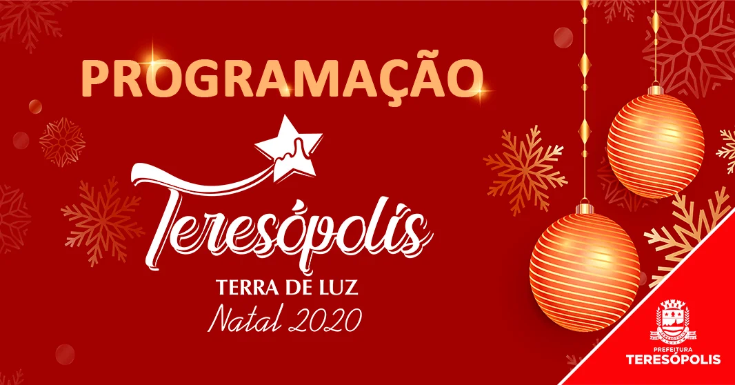 Leia mais sobre o artigo Natal Teresópolis 2020 da Edição Aldir Blanc: Programação inclui shows de luzes, video mapping, música e dança