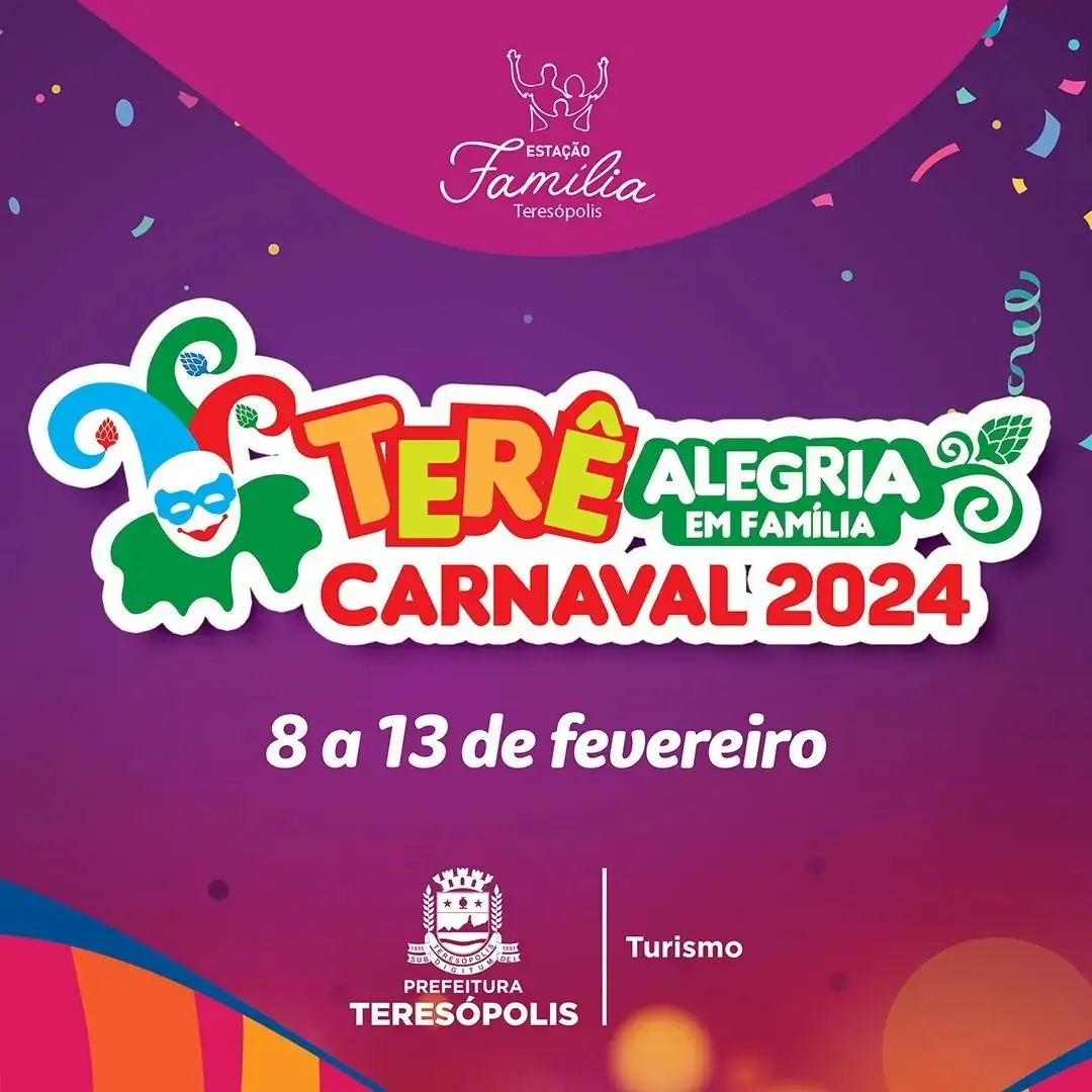 No momento, você está visualizando ‘Terê Alegria em Família’: Prefeitura divulga programação do carnaval 2024