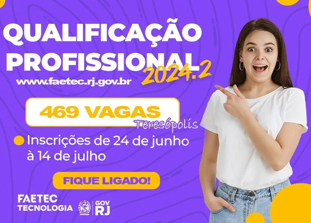 No momento, você está visualizando Faetec Teresópolis com inscrições abertas para cursos gratuitos até 14/07