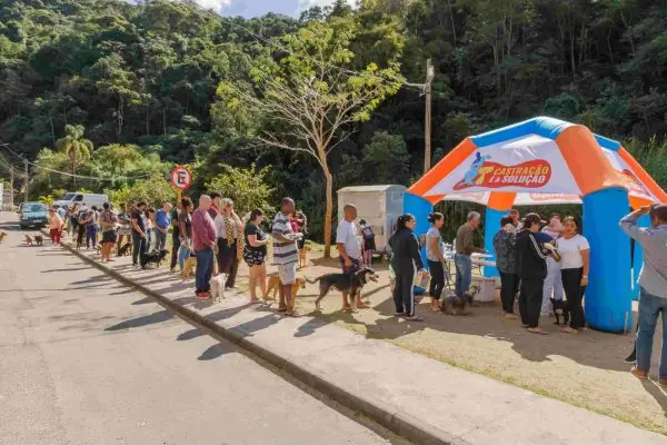 Leia mais sobre o artigo Causa animal: ONG realiza serviços gratuitos de microchipagem, vacinação e vermifugação de cães no bairro Caleme, em Teresópolis